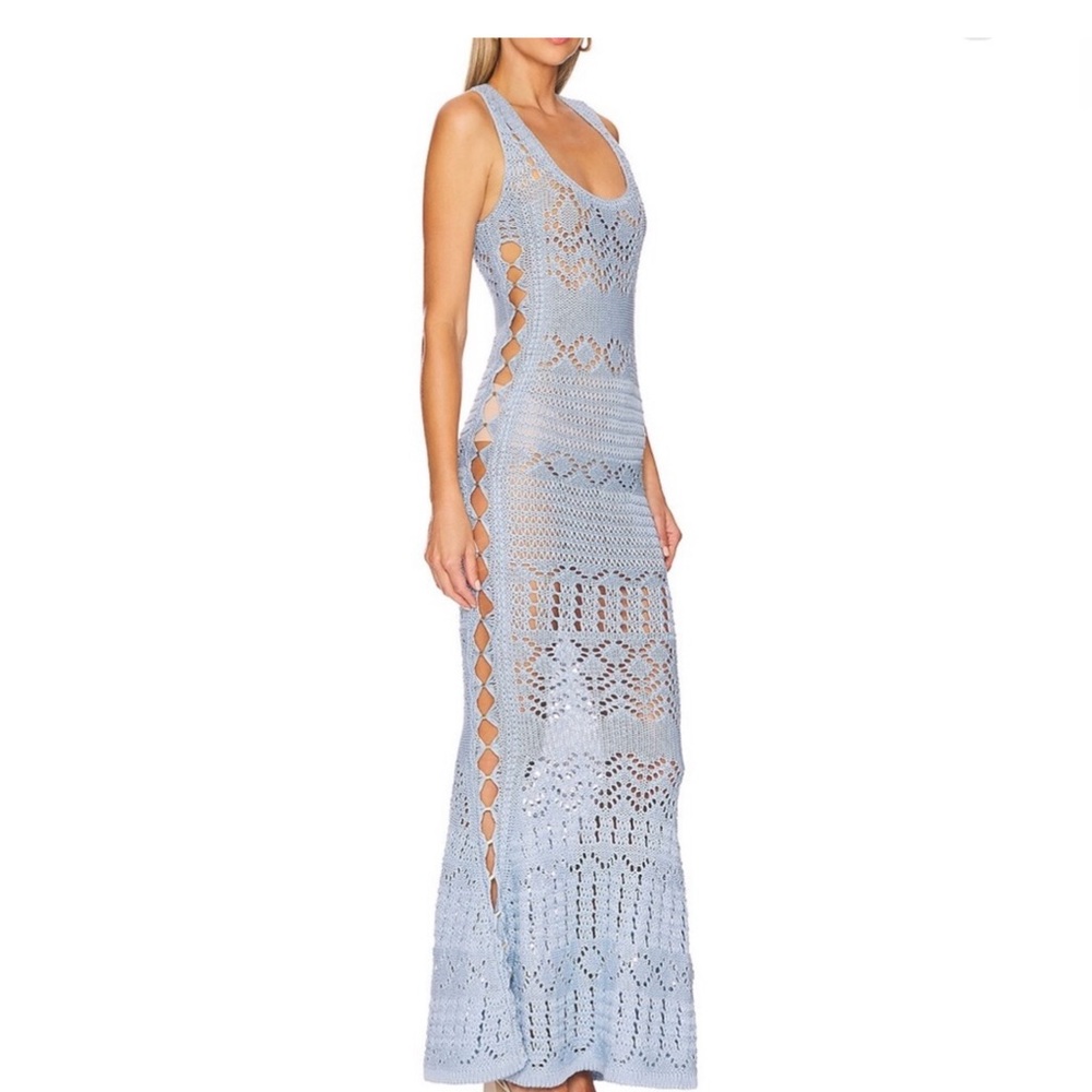 ‼️WOW‼️Alexis Karliah Dress in Sky Blue❄️🪼🦋❄️💧 - Picture 1 of 11